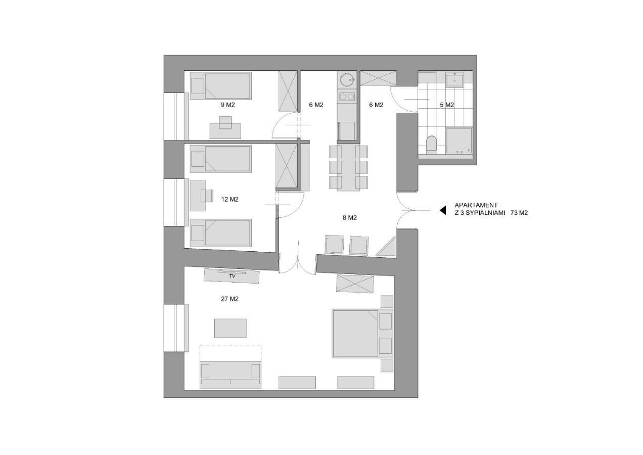 Sewa Apartments Krakow Dış mekan fotoğraf